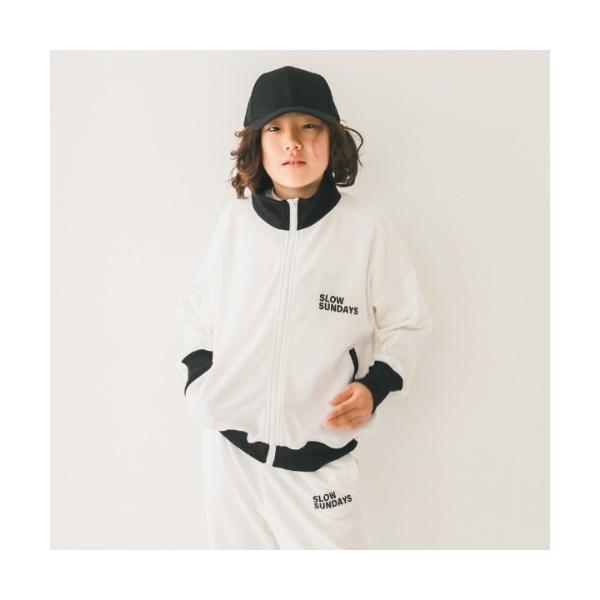 ブルゾン アウター ジーンズベー SLOW SUNDAYS裏毛ブルゾン キッズ 子供服 男の子 女の...