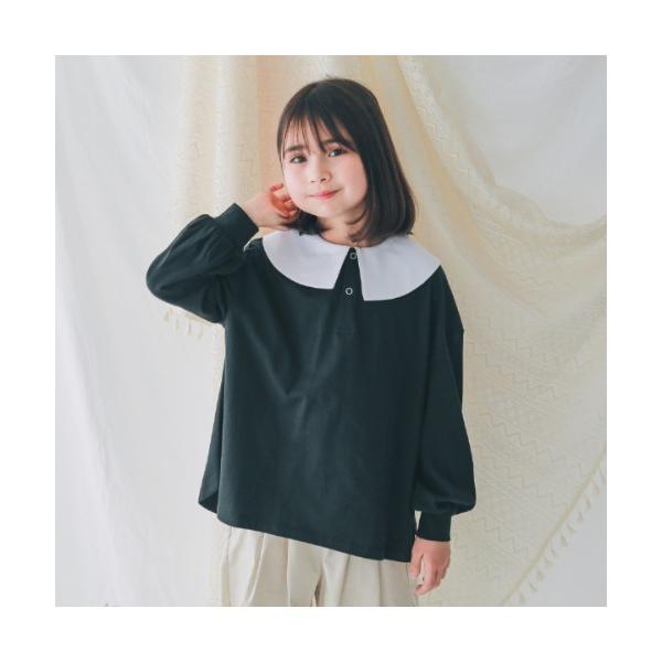 tシャツ エヌエイチティー 衿付きロングＴシャツ キッズ 子供服 男の子 女の子