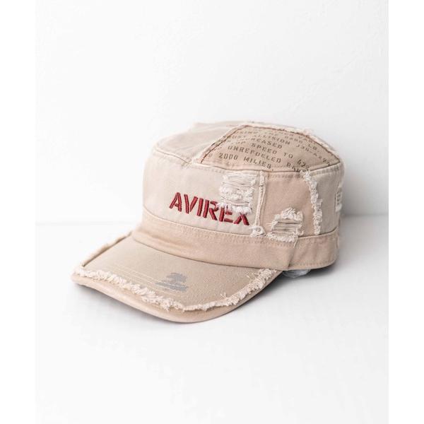 キャップ 帽子 ●AVIREX●Damege Work Cap メンズ レディース