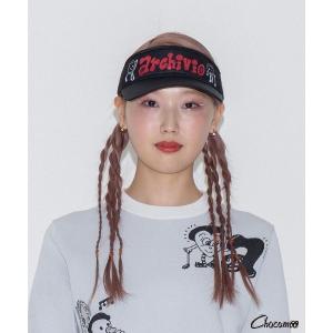 サンバイザー 「ARCHIVIO×Chocomoo」サンバイザー レディース