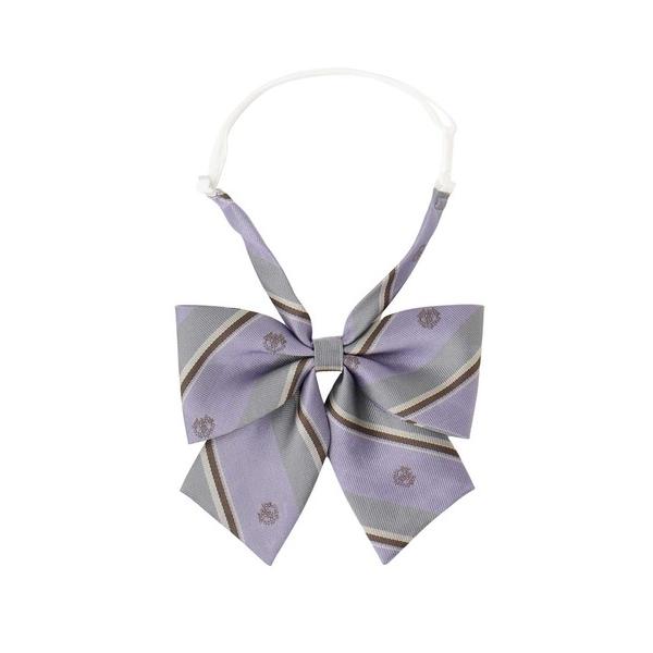 ネクタイ 入学式 卒業式 リボン レジメ×紋章 通学 女子 中学生 高校生 スクール キッズ 子供服...