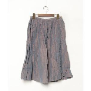 「45R」 スカート 2 ブルー レディース