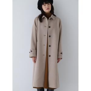 「human woman」 ステンカラーコート MEDIUM ベージュ レディース