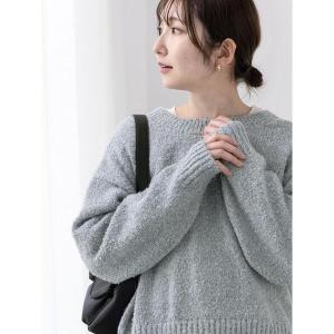 CASA FLINE tシャツ カップ付きギャザーロングスリーブトップス