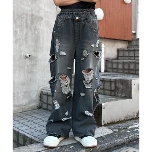 Candy Stripper（キャンディーストリッパー） パンツ FRILL LACE FLARE