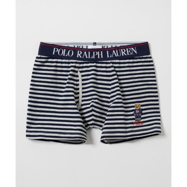 ボクサーパンツ 「POLO RALPH LAUREN」コアフラッグセータベアストライプ ボクサーブリ...