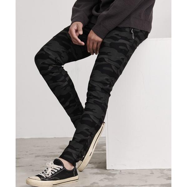 スウェットパンツ ジャージ 「CavariA/キャバリア」ポンチ総柄パンツ メンズ レディース