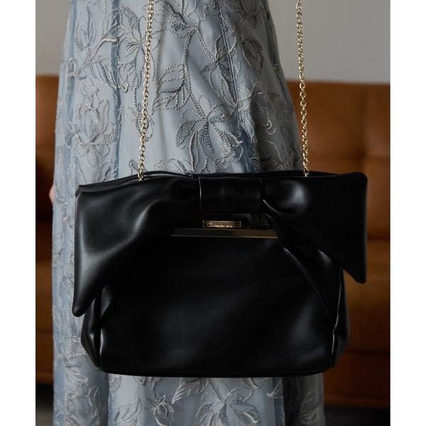 ショルダーバッグ バッグ ダブルリボン2WAYバッグ レディース