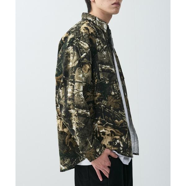 シャツ 「BENDAVIS別注」j.n.r.d/ストライプ＆カモシャツ メンズ レディース