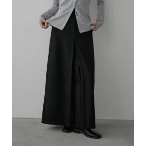 ロング スカート フロントタックナロースカート