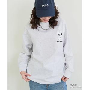 tシャツ 「PEANUTS/ピーナッツ」スヌーピー/SNOOPY サガラ刺繍ロンT レディース