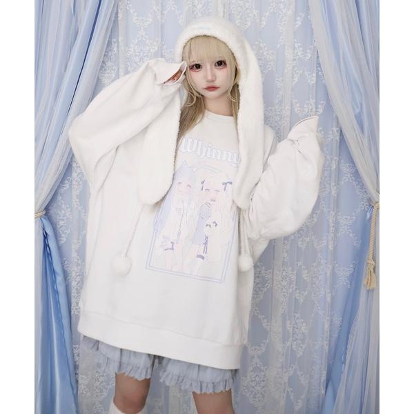 トレーナー スウェット Whinny/超天使ねこうさすうぇ~ レディース メンズ