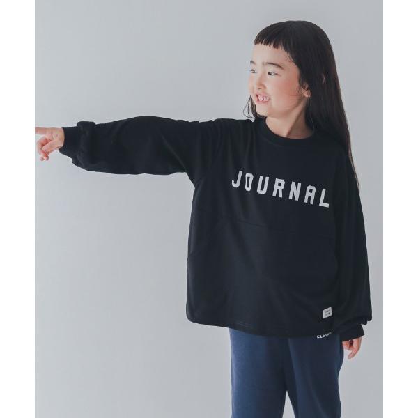 tシャツ Jeans-b 2nd/ジーンズベーセカンド JOURNALロングＴシャツ キッズ 子供服...
