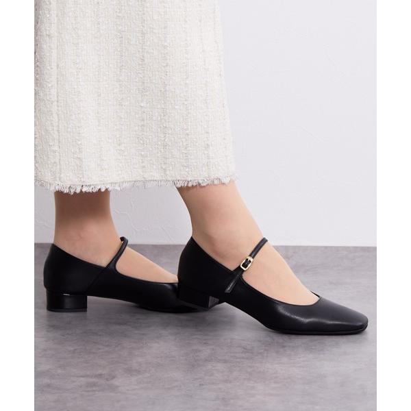 パンプス 「Made in Japan」「HIMIKO」「撥水」スクエアトゥメリージェーンパンプス/...
