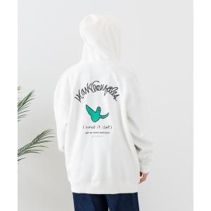 パーカー 「（What it isNt）ART BY MARKGONZALES / (ワットイットイズント) アートバイ マークゴンザレス」バックプリ