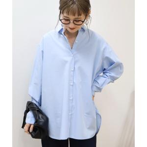 ブラウス シャツ イージーケアブロードシャツ レ...の商品画像