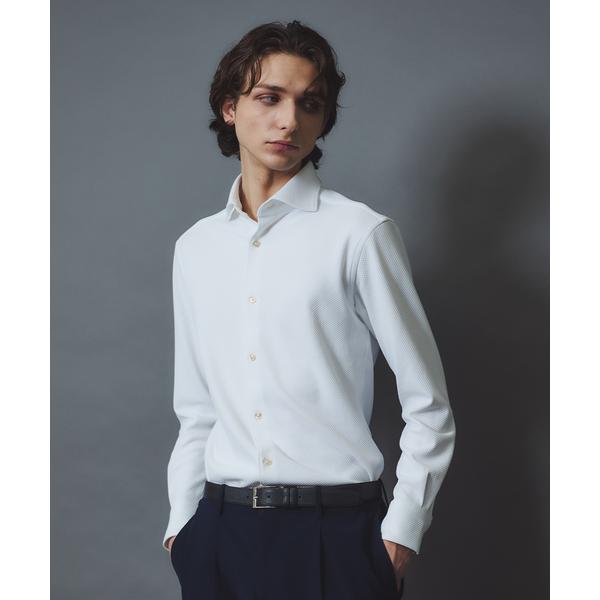 シャツ 入学式 入園式 「FLEX SHIRTS」COOLMAX EcoMade ダブルピケ ジャー...