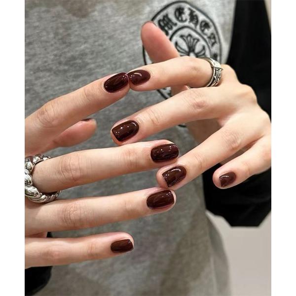 ネイルチップ ネイルシール 簡単にネイルチップ ハンドネイルチップ ニュアンスネイル