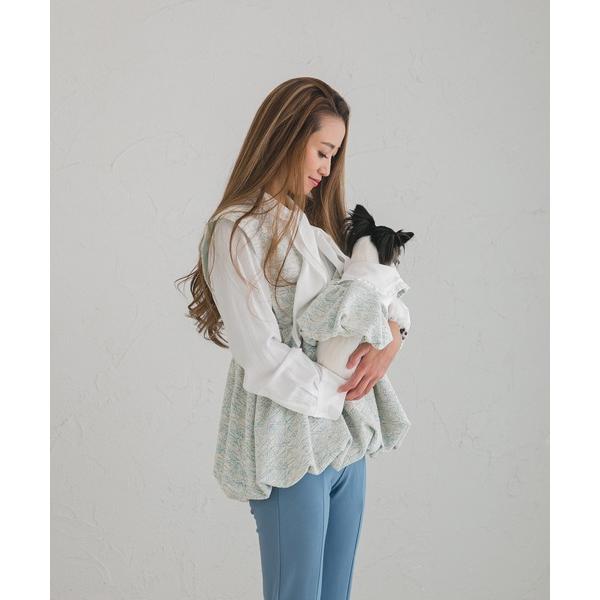 犬 服 ツイードバルーンチュニック(セット)