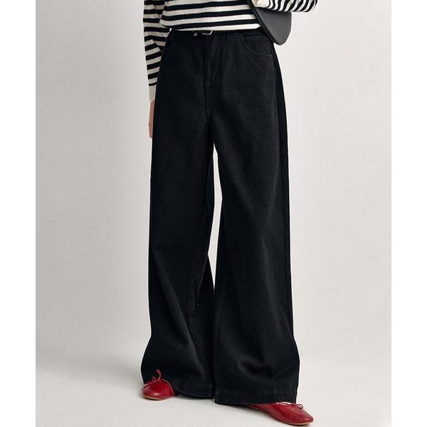 ジーンズ デニム デニムパンツ オーバーシルエットデザイン ワイドデニムパンツ FD24K035「F...