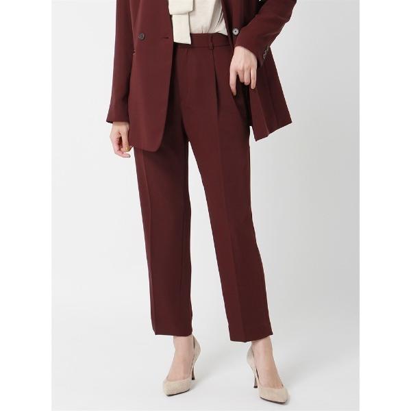 セレモニースーツ スラックス パンツ タックテーパードパンツ ウォッシャブル 消臭 ダブルクロスサテ...