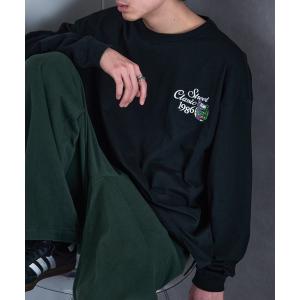 tシャツ 「AIRWALK」ワンポイントモンスターグラフィック オーバーサイズロンT メンズ レディース