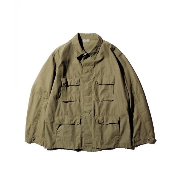 ミリタリージャケット モッズコート US MADE BDU COTTON RIP JACKET