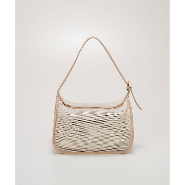 ハンドバッグ 「TREASURE TOPKAPI」プリント 巾着バッグ付き メッシュ ワンハンドルバ...