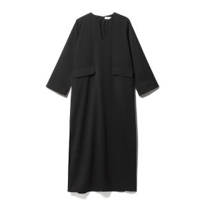 ワンピース ESTNATION / マイクロ ツイル スリット ワンピース