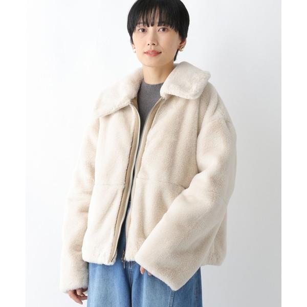 コート アウター リバーシブルファージャケット　283996 レディース