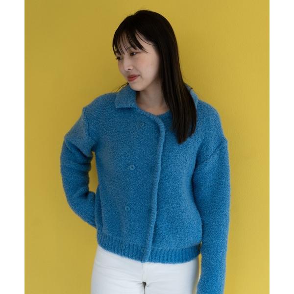 カーディガン DOUBLE KNIT CARDIGAN レディース