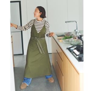 RALPH LAUREN 刺繍入り麻エプロン RALPH LAUREN 刺繍入り麻エプロン RALPH LAUREN 刺繍入り麻エプロン