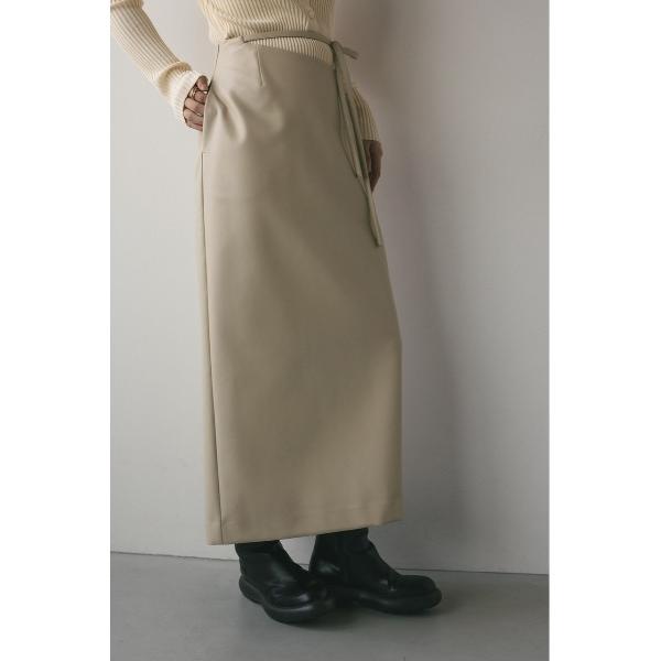 スカート スランティングストリングスカート