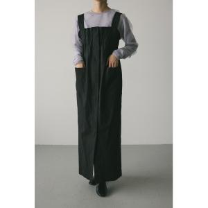 ジャンパースカート ワイドギャザージャンスカ