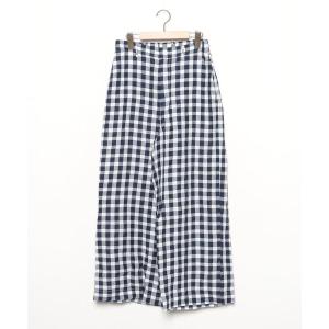 「45R」 パンツ MEDIUM ブルー系その他 レディース