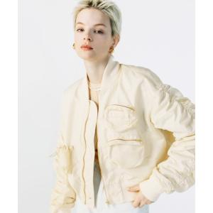 「WCJ」 ブルゾン FREE アイボリー レディース
