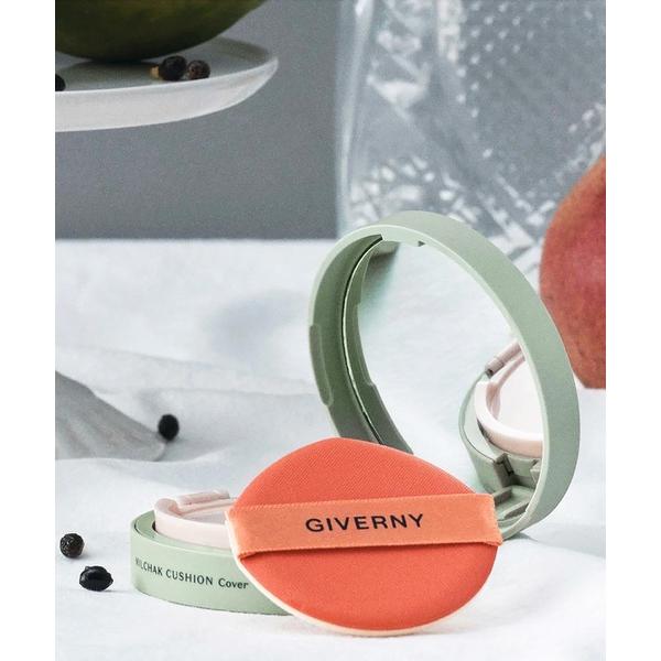 ファンデーション GIVERNY（ジヴェルニー）　密着カバークッション「SPF40・PA++」