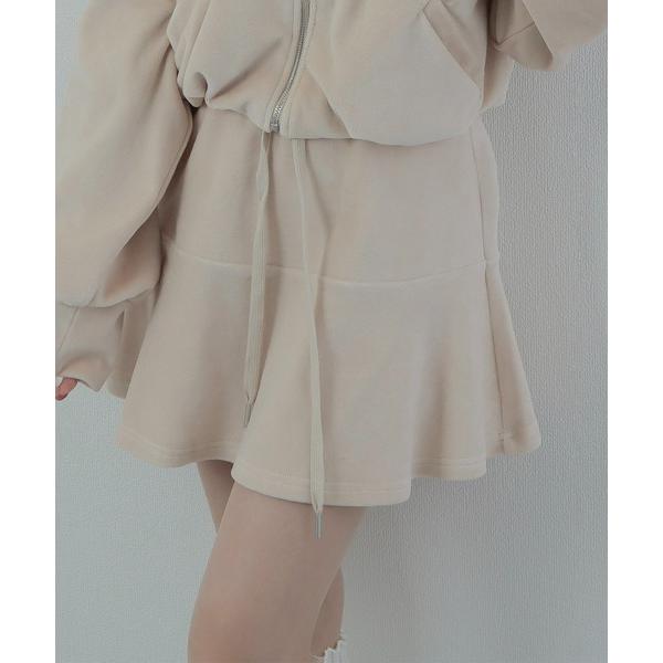 スカート *M DOLLY original* velour flare mini skirt/ベロ...