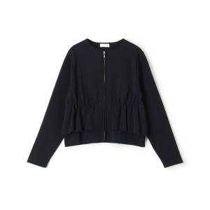 ballsey ニットコンビダブルクロス クルーネックジャケット ニットコンビダブルクロス クルーネックジャケット｜トゥモロ－ランド