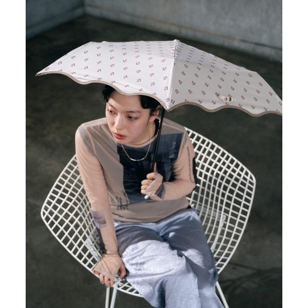 折りたたみ傘 なみなみタイニーフラワー ミニ 折りたたみ 雨傘 晴雨兼用 Wpc. レディース