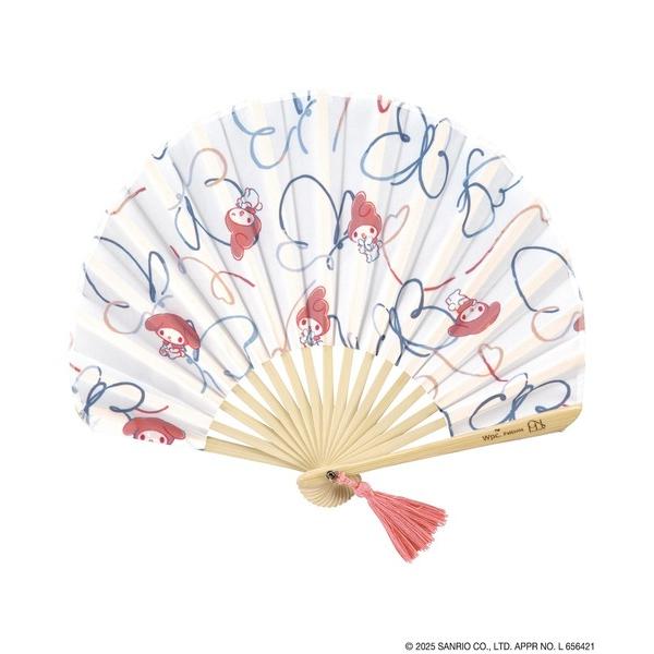 扇子 うちわ サンリオキャラクターズ×Wpc. Patterns ギフトボックス入り 扇子