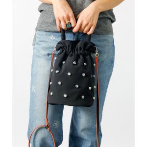 ショルダーバッグ バッグ 「cheek/チーク」2WAY ミニショルダーバッグ / ラインストーン / キラキラ レディース