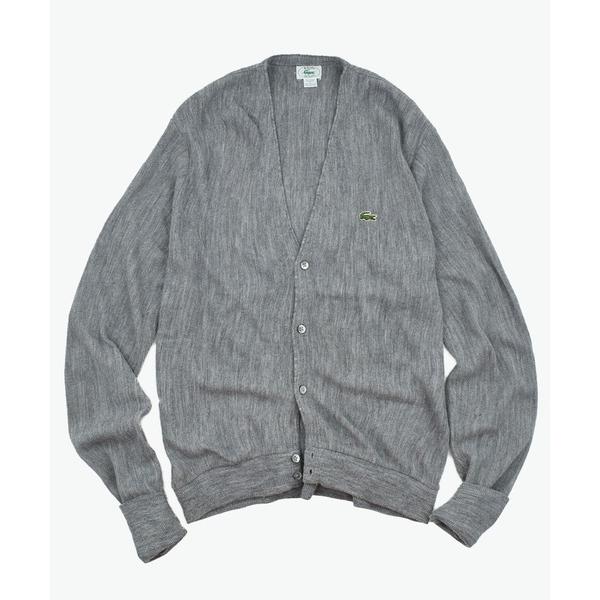 カーディガン 「ヴィンテージ古着」90’s IZOD LACOSTE アクリルカーディガン USA製...