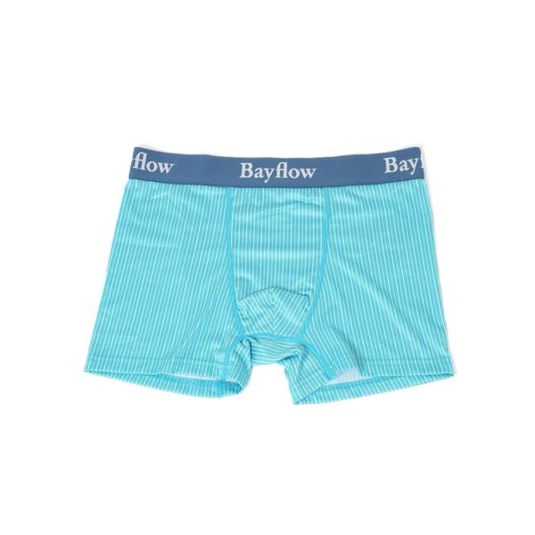 ボクサーパンツ ロゴリブストライプアンダーウェア