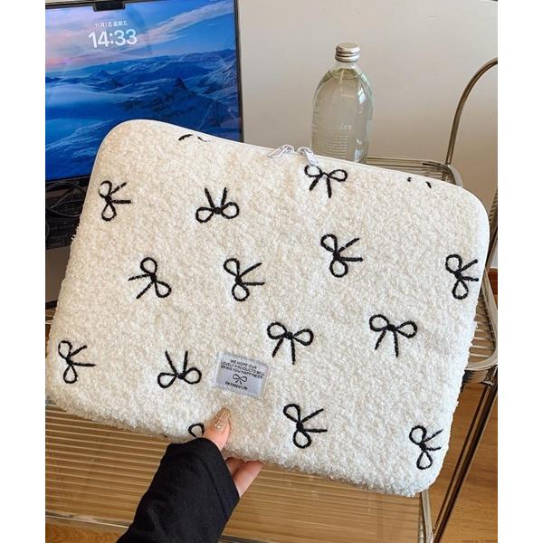 タブレットケース Liaa/リボン柄 PCケース 13インチ A18532