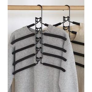 収納 「 ammy. / エイミードット 」 トップス用 5層 ハンガー/取り外し可能