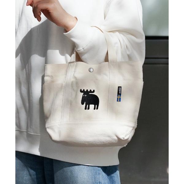 エコバッグ moz(モズ) リフレクター付き キャンバスランチトートバッグ ZZHC-04R