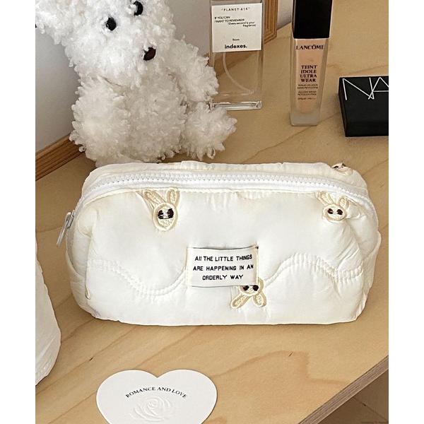 ポーチ Liaa/うさぎ刺繍 マルチポーチ A18510 レディース