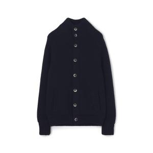 ブルゾン アウター HERNO スタンドカラー ニットブルゾン メンズ