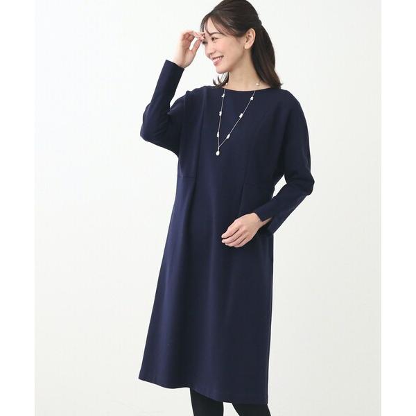 ワンピース 入学式 卒業式 「夏SALE」ドルマンスリーブストレートシルエットワンピース